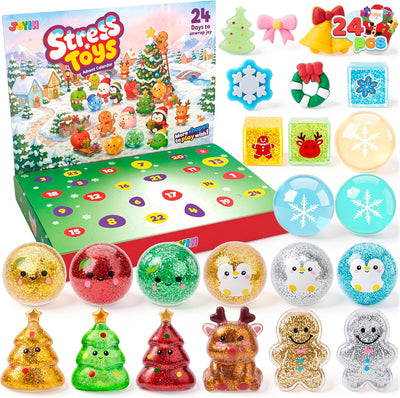 JOYIN Advent Calendar 2026 Christmas Stress Relief Toy 24PCS