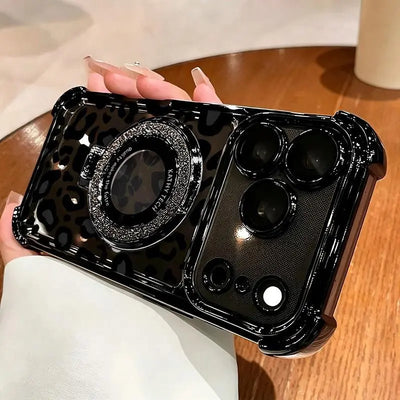 Leopard Ring-Stand Case