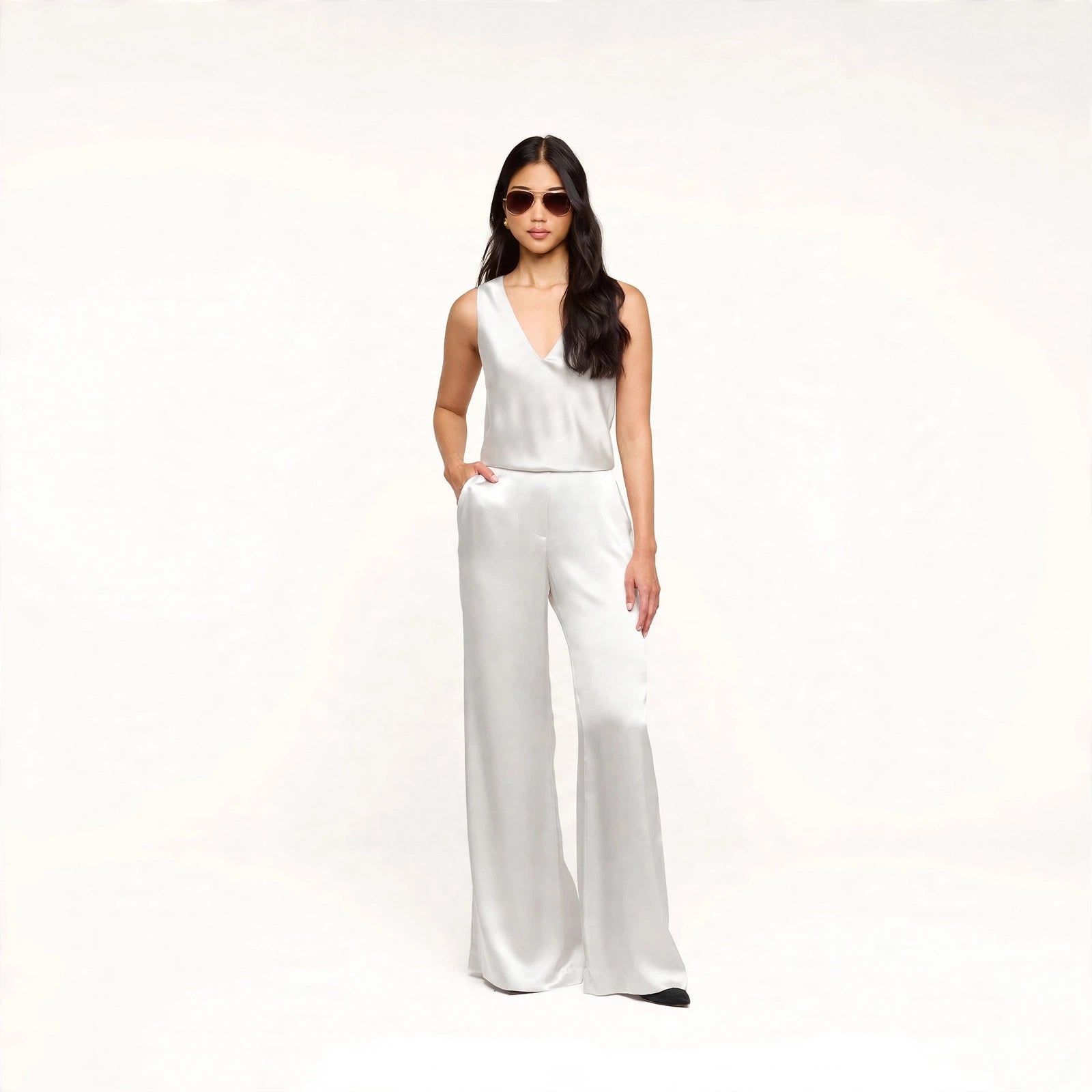 The April Satin Trouser