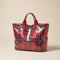 The GlossLined™ Plaid Tote