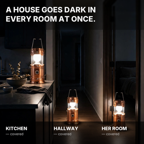 PullLight™ Foldable Compact LED Lantern